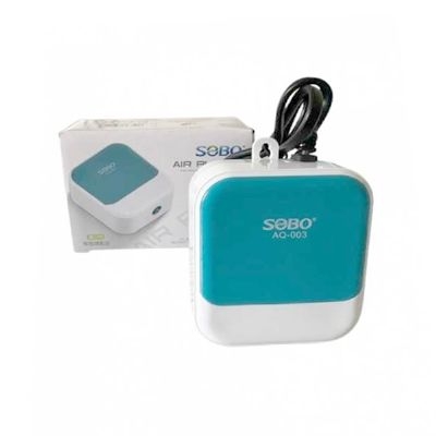 SOBO AQ-003 HAVA MOTORU TEK ÇIKIŞLI SESSİZ 3W 3LT/MİN